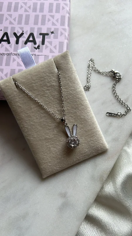 Statement Necklace for Wedding-Rabbit necklace