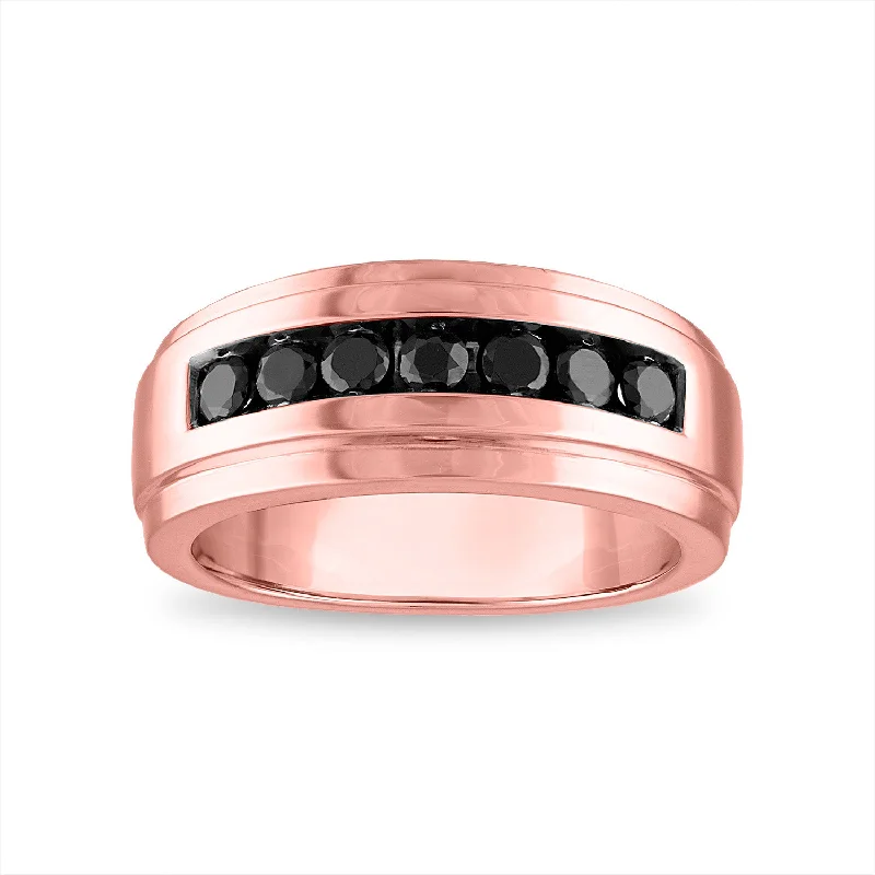 Customizable Engagement Ring-3/4 CTW Diamond Wedding Ring in 10KT Rose Gold