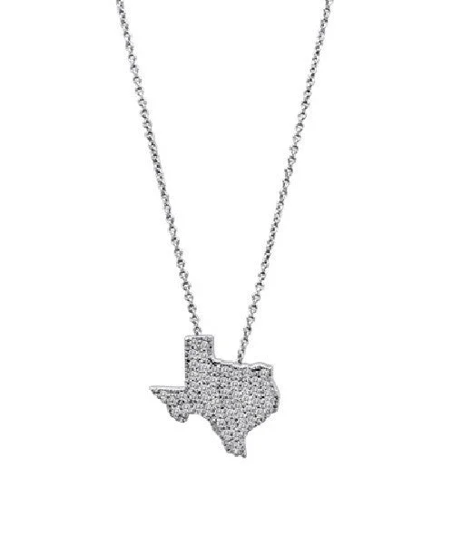 Contemporary Necklace for Women-Texas Pendant