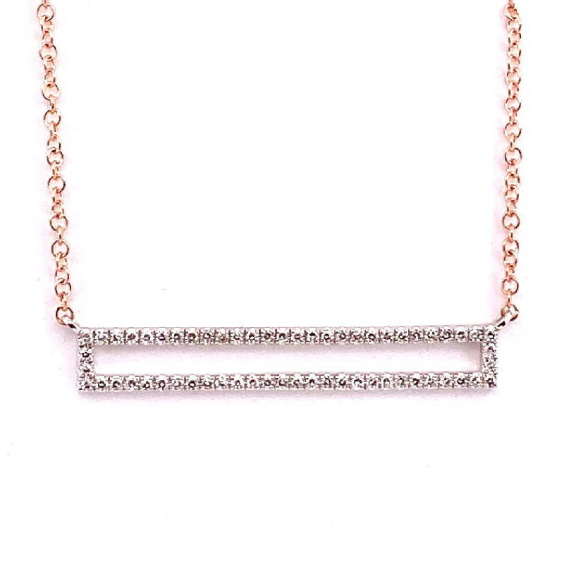 Initial Necklace for Women-Venetti Diamond Necklace