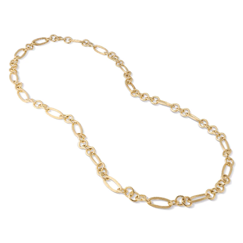 Handmade Gold Necklace-Marco Bicego Jaipur Link