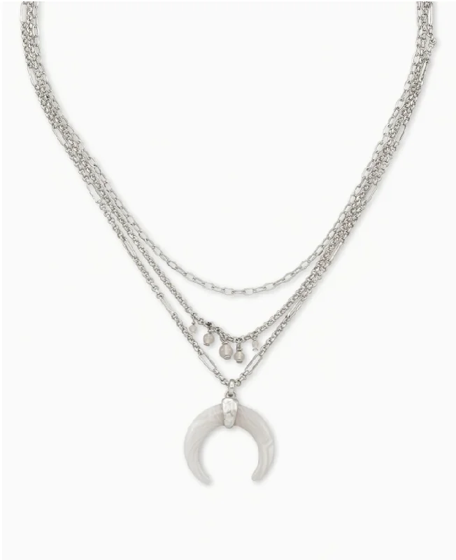 Women’s Chain Necklace-Gemma Triple Strand Necklace